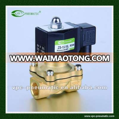 ZS 2/2-way Normal Closed Direct Acting brass Solenoid Valve