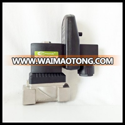 solenoid valve with timer time valve