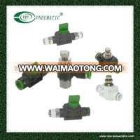 pneumatic flow control valve