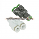 pneumatic fitting pneumatic Y connector pipe fitting OD1/8 NPT 1/8 air fitting pneumatic fitting pneumatic connector