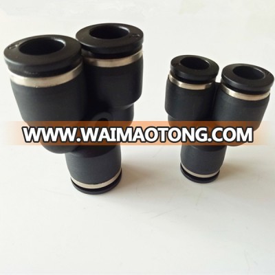 plastic pneumatic connector eblow fitting one touch in fitting pipe fitting