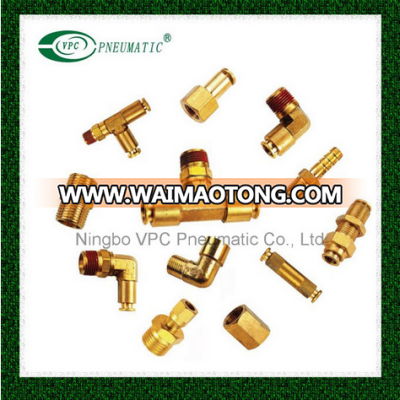 pneumatic fitting brass fitting pneumatic connector tee type pneumatic fitting tee type brass pneumatic fitting