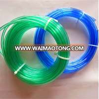 Polyether pu hydrolysis resistance transparent lightweight connection pu air hose plastic flexible pipe for automobile industry