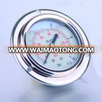 Accurate and Durable Stainless Steel Air Pressure Gauge With Oil