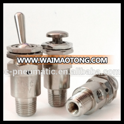 hand valve mindman MVHA-2P air valve air push button valve