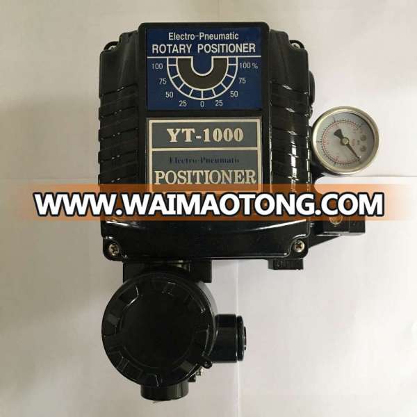 YTC electro pneumatic actuator valve positioner controller with PTM