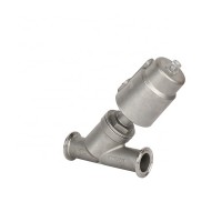 Ss316l Stainless Steel Pneumatic Angle Seat Valve