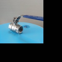 2 Pc Type Ptfe Seat Stainless Steel Ball Valve