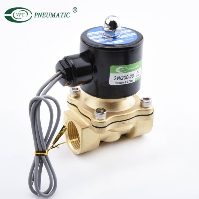 2w 250-25 Industry Music Fountain 1inch Dn25 12v Normally Open Electric Waterproof Solenoid Valve