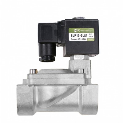 Slp Series Normal Closed Water Control High Temperature Stainless Steel Solenoid Valve