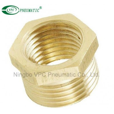 Female Brass Pipe Reducing Hex Bushing Fitting Coupler Copper Fitting